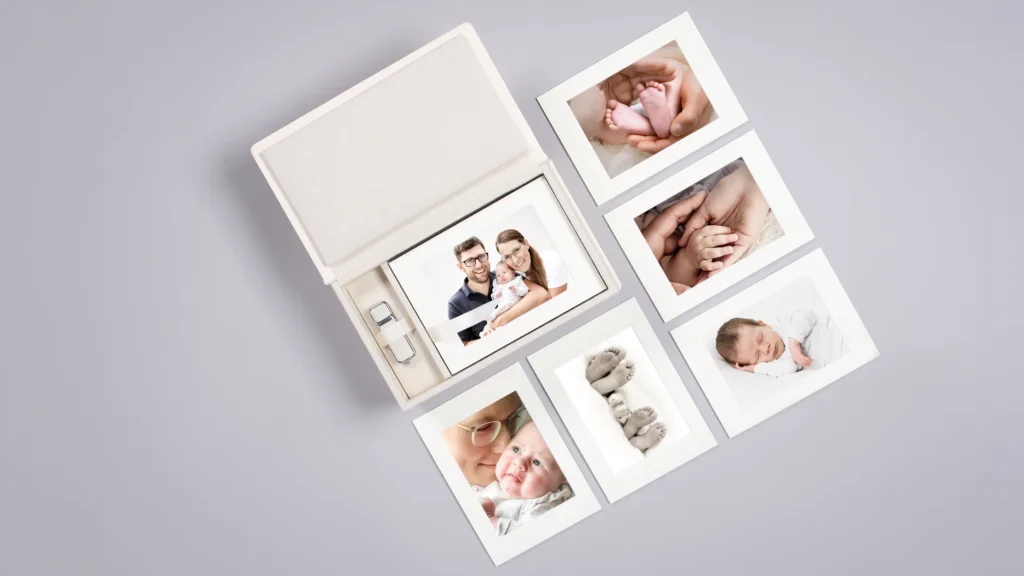 Foliobox Newbornfotografie in Gemmingen Raum Eppingen