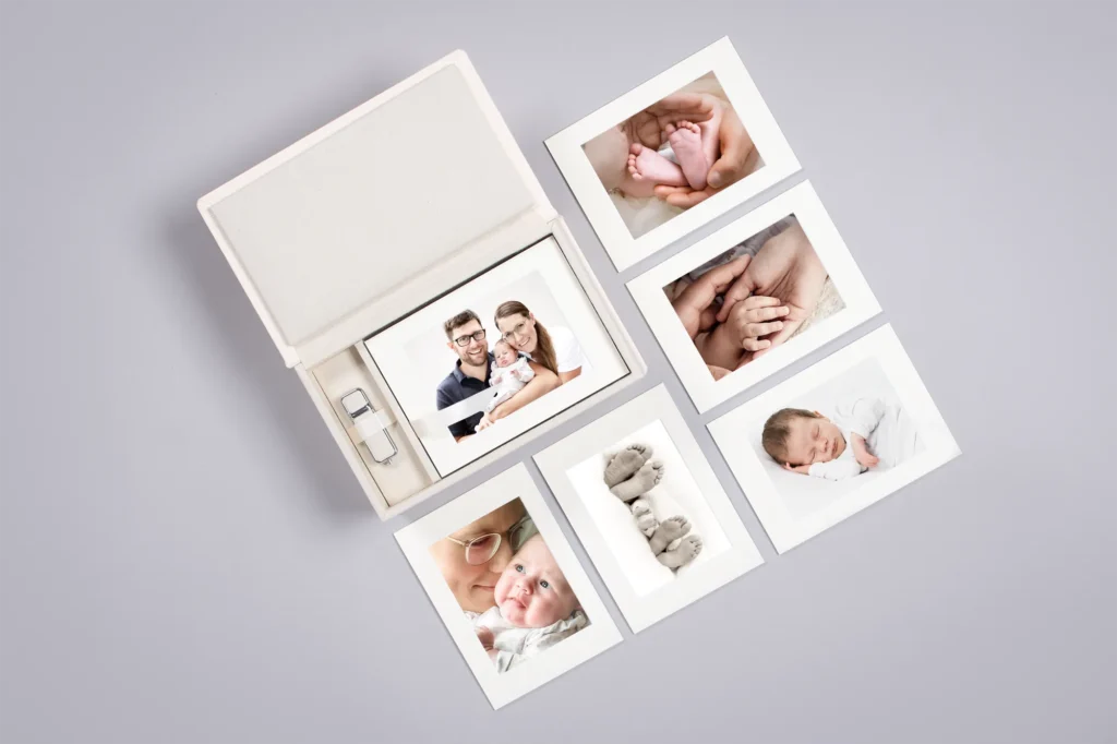 Foliobox Newbornfotografie in Gemmingen Raum Eppingen