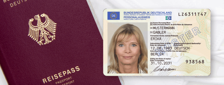 biometrisches Passbild für Personalausweis